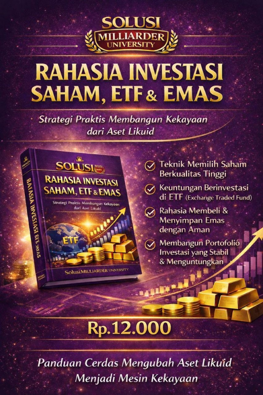 RAHASIA INVESTASI SAHAM, ETF & EMAS