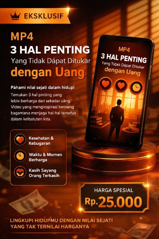 MP4 Cliper : 3 Hal Penting Yang Tidak Dapat Ditukar dengan Uang