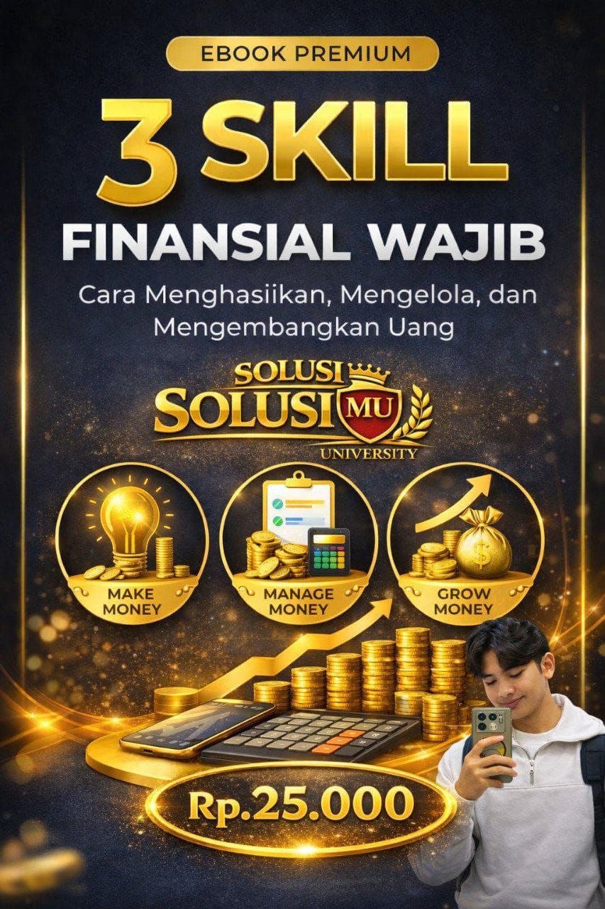3 SKILL KEUANGAN YANG WAJIB DIKUASAI